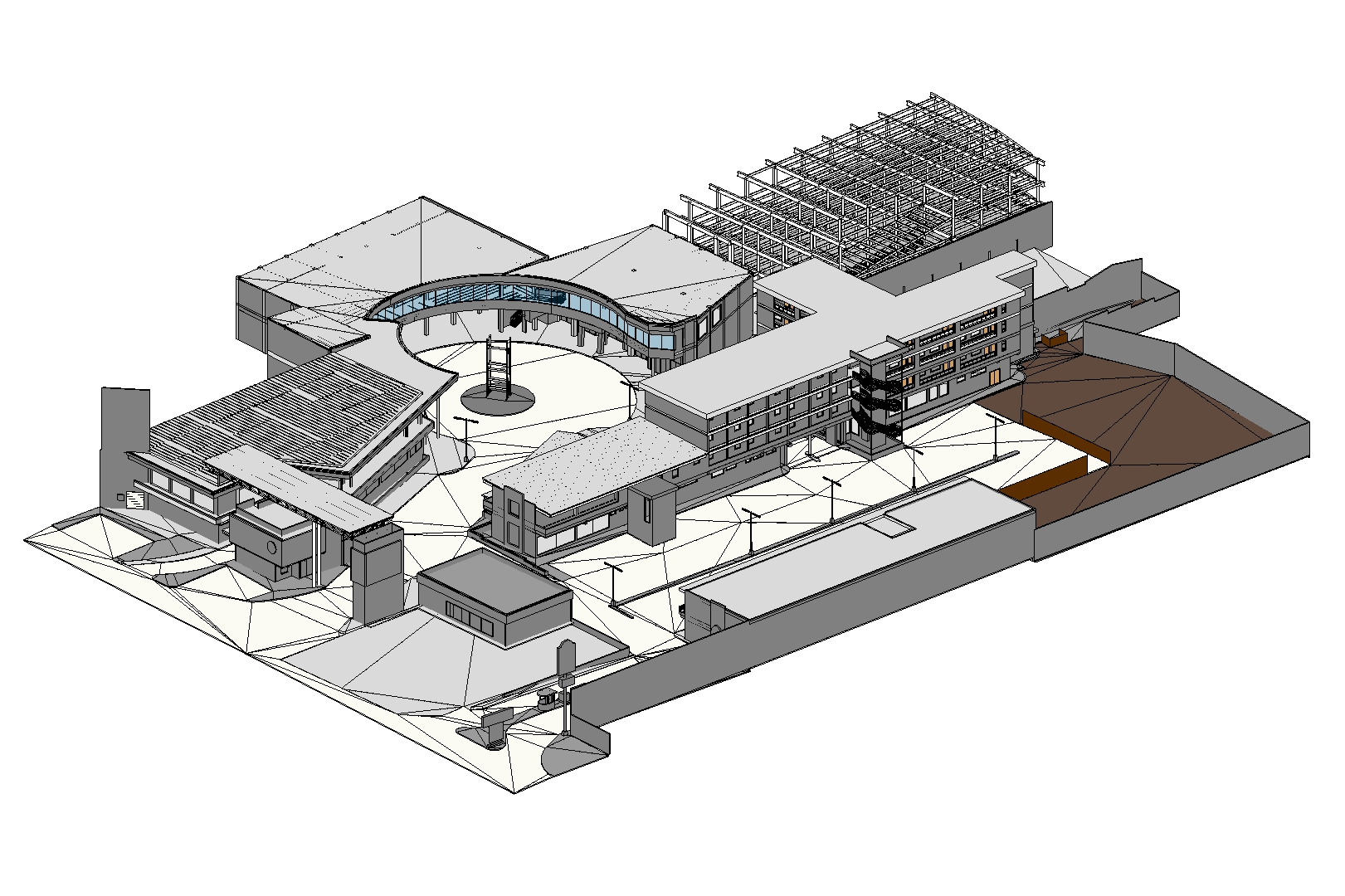 Modelo BIM — Levantamiento Centro Comercial León